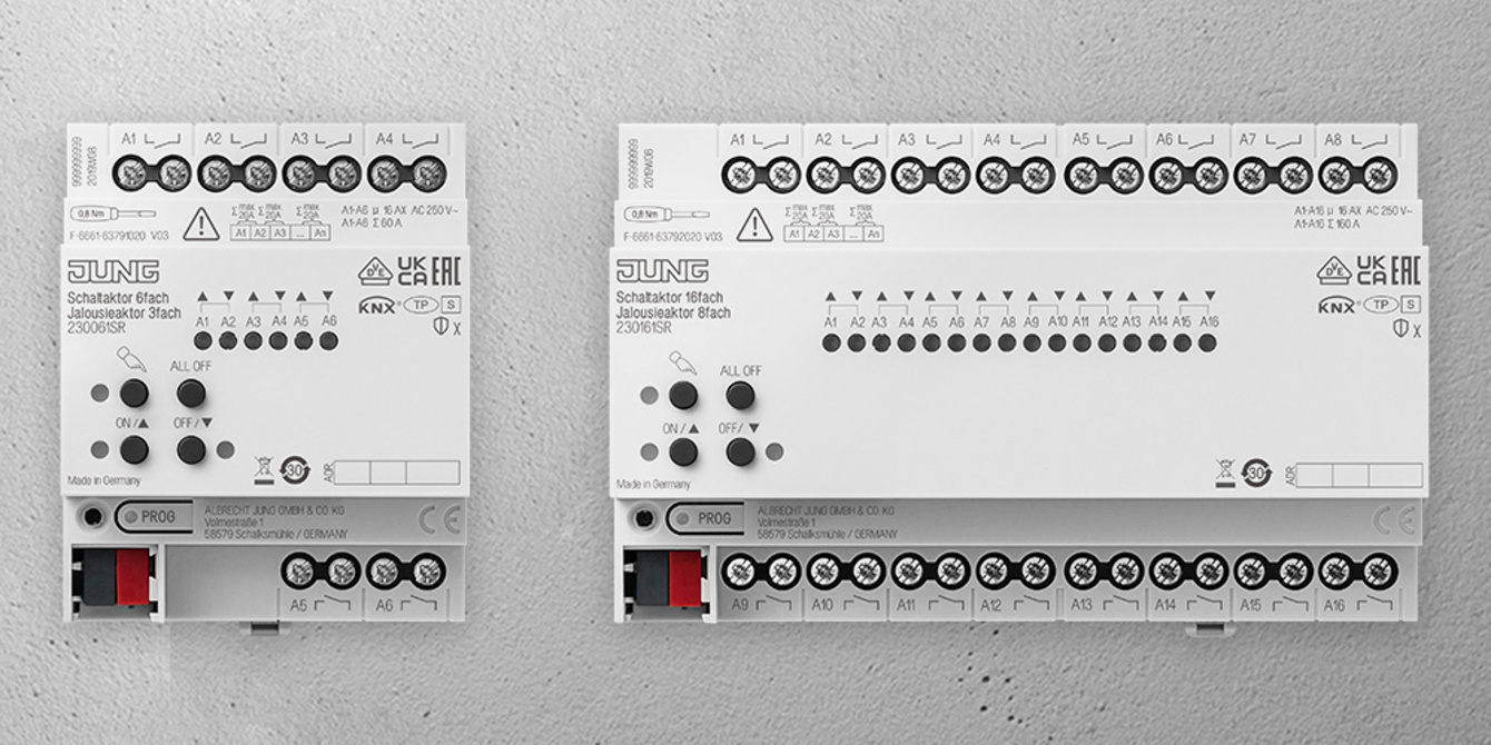 KNX Schalt- und Jalousieaktoren bei Elektro Völkel in Haßloch