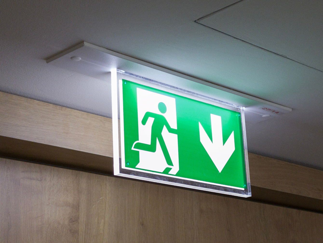 Not&shy;beleuchtung bei Elektro Völkel in Haßloch